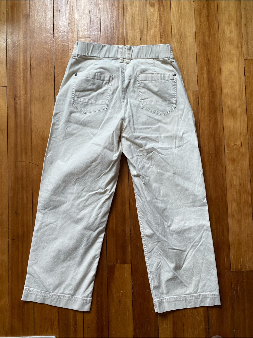 Toad&Co Cream High-Rise Casual Pants - Picture 5 of 5